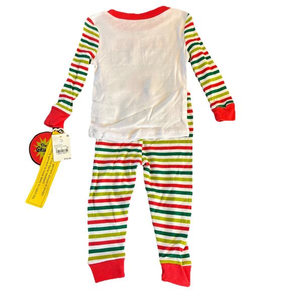 NWT The Grinch Dr. Seuss Set of 2 Pajamas 4 Pieces Total Size 12 Months - Picture 5 of 10
